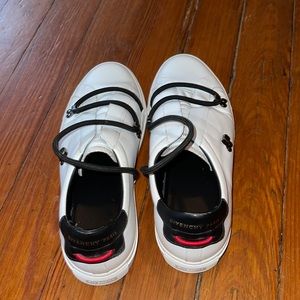 Givenchy Urban Hike White-Black Leather Low-Top Sneakers US Men’s Size 10